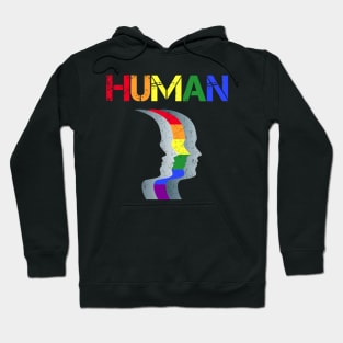 Human Pride Month LGBT Gift Hoodie